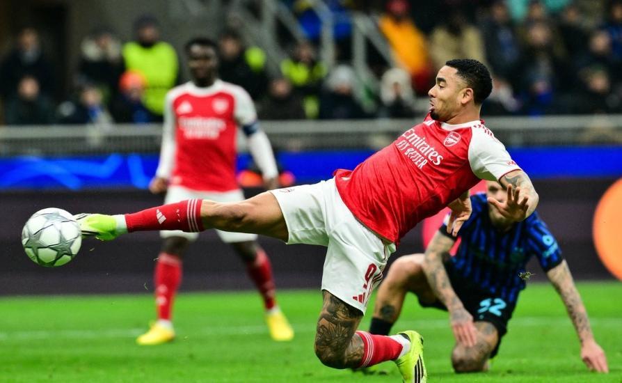 电竞世界杯-欧冠16强首队诞生！热苏斯双响，阿森纳3-1国米破魔咒造队史纪录